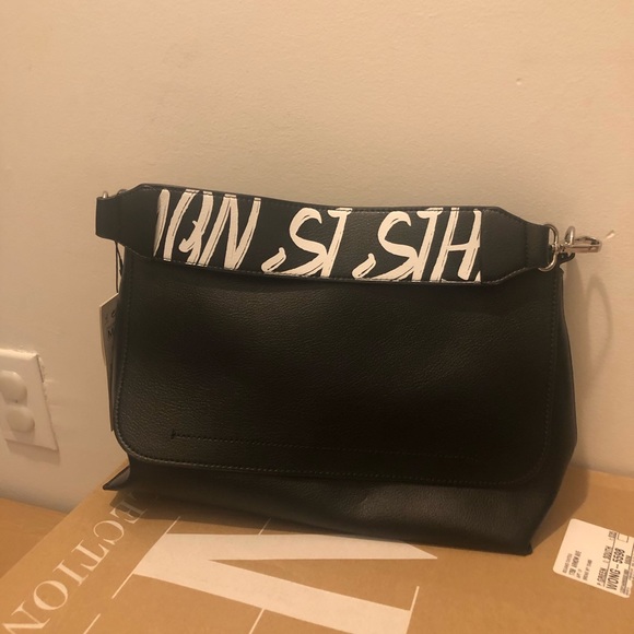Zara text print crossbody bag - Picture 8 of 13
